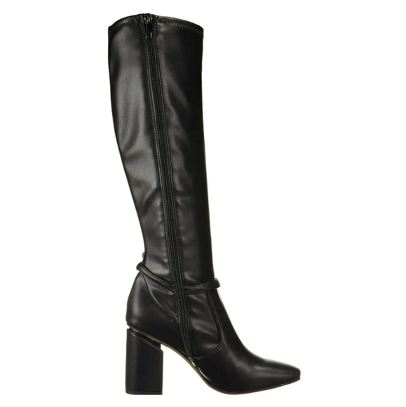 Franco Sarto Roxanne Block-Heel Tall Boots Size 9M $179 - Picture 4 of 12